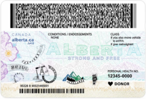 Alberta's New 3-in-1 Driver's License 2 New Alberta Drivers License
