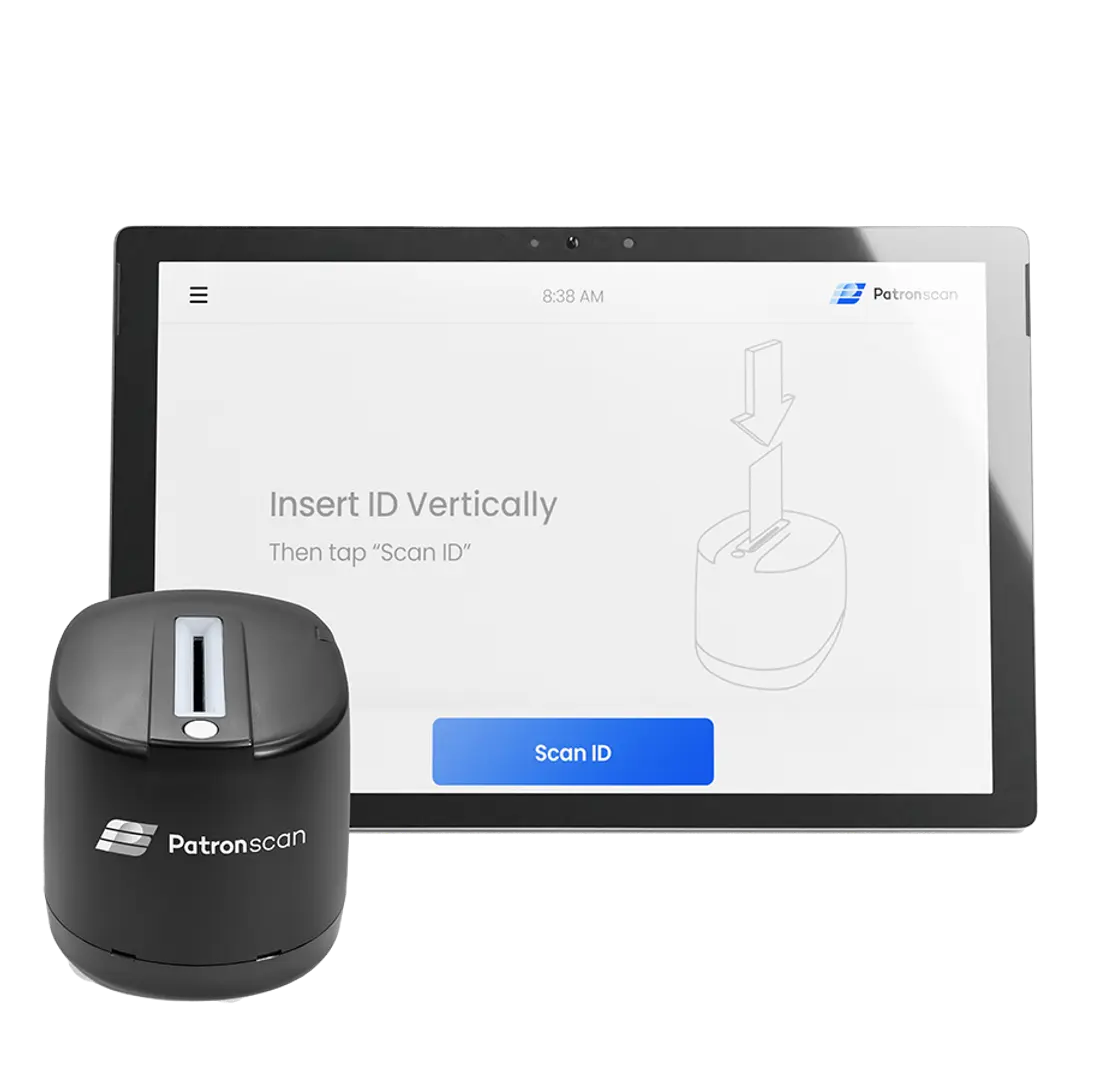 Patronscan Dualpass with Tablet